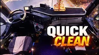 POV Truck Driver &ndash; Quick Cabin Clean