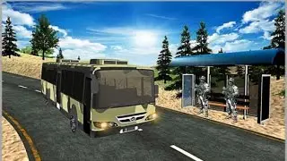 Drive Army Bus Check Post Android Gameplay HD