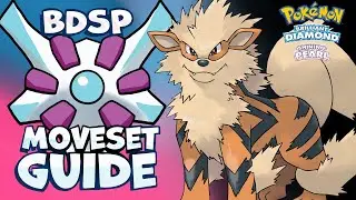 How to use ARCANINE! ARCANINE Moveset Guide! Pokemon Brilliant Diamond and Shining Pearl