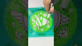 ASMR Spirograph Pattern: Mesmerizing Art for Ultimate Relaxation! #art #shorts #spirograph #2024