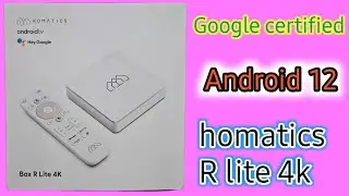 Homatics R lite 4k | Dolby atoms 4K Android TV box | best Android TV box