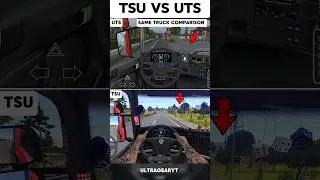 truck simulator ultimate vs universal truck simulator same truck comparison