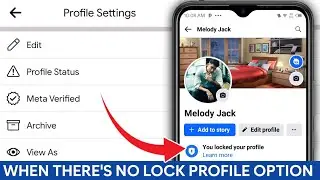 How to Lock Facebook Profile if There's No Option 2024 (UPDATED)