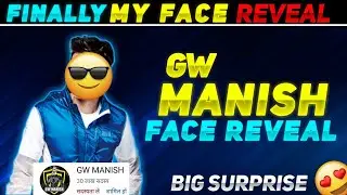 GW manish face reveal😍||3M special Qna and facecam😎||gw manish live || in free fire ||must watch😋||