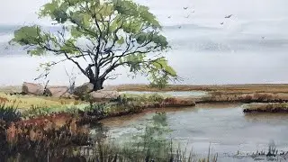 Over-painting Problems - Watercolor Demo