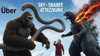 King Kong & Godzilla vs Giant Sky Cobra | Epic Monster Battle in the Sky | Full Movie