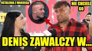 TAŃCULA UDERZA W DENISA ZAŁĘCKIEGO NIE WPŁYNEŁO ZAPYTANIE O WYPOŻYCZENIE TAAZEGO / WARDĘGA PYTAŁ O..