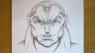 How to Draw Jack Hanma | Baki the Grappler | Anime Drawing Tutorial 🗿