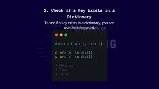 Advanced Python Dictionaries Tips: 7 Tips For Better #Python Programming