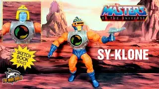 Masters of the Universe Origins Sketch Book Series SY-KLONE Figure Review!