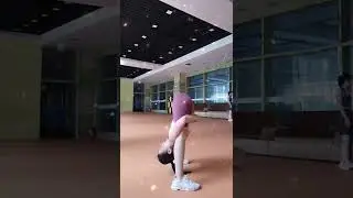 yoga#Standing turtle style 12