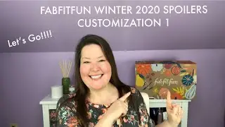 Fabfitfun Spoilers Winter 2020 / Customization 1 Spoiler
