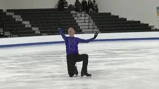 Everett Hall | Juvenile Boys Free Skate | 2025 Eastern Sectional Singles & US Pairs Final