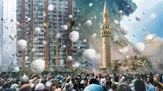 There is chaos in Turkey: Monstrous thunderstorm with hail! People are shocked!
