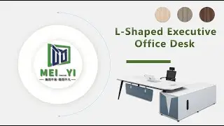 Executive Table L Shape  Manager  Executive Office Modern Desk#officefurniture #officedesk #desk