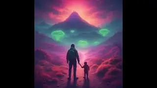 Man Meets Friendly Aliens in Foggy Mount