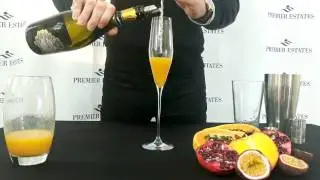 Deliciously simple Peach Prosecco Bellini recipe!