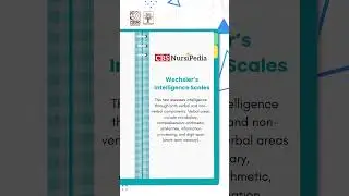 Wechsler's Intelligence Scales EXPLAINED! | Psychiatric Nursing Facts (NursiPedia)