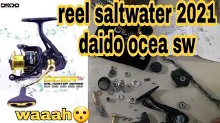 Bongkar reel terbaru 2021 daido ocea sw powerhandle
