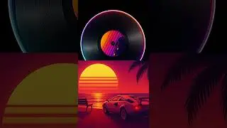 Ambient Synthwave Drive 🚗 | Dreamy Retro Night Journey #shorts