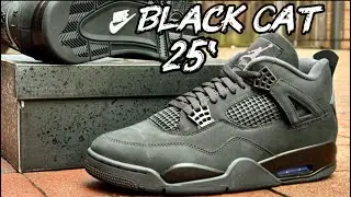 UPCOMING!   Kickwho godkiller Jordan 4 Black Cat 2025 review 🔥🔥🔥