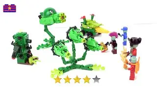 Lego Plants vs Zombies: 4 Shooters Brick Sets
