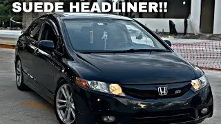 REMOVING AND REPLACING HEADLINER 8TH GEN CIVIC SI SEDAN