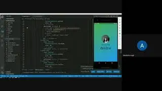 Simple Flutter App : Portfolio Landing Screen