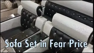 New sofa set in fear price | 2 Sofa set Review @BusinessIdeasWithJamshaidBadar
