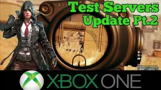HUGE UPDATE PTS PUBG XBOX ONE GAMEPLAY -Servers Are So Smooth