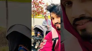 Evening walk ❄️freezing cold🥶#canadavlogs #canadalife #trendingshorts #fall