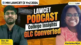 MHCET LAW(3 yrs) 2024 Topper Podcast 