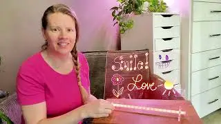 LED Writing Board Review | Acrylic Message & Drawing Board with 7 Colors + Stand