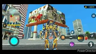 Jet Robot Car Transformation : Robot Car Games ( Grand Robot Fight ) Android Gameplay