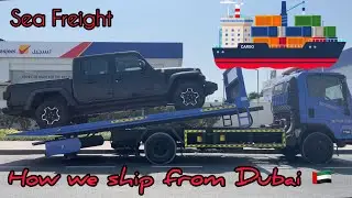 How we EXPORT CARS from Dubai UAE