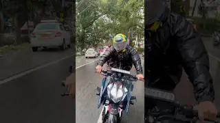 Rain Ride in KTM Duke 390 Gen 3 #shortsfeed #shortsviral #duke390 #shortsvideo #short #ktm #shorts