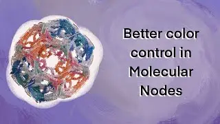 Управление цветом в молекулярных узлах - B3D