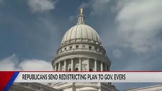 Republicans send redistricting plans to Governor Evers