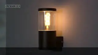 LUCIDE FEDOR OUTDOOR WALL LIGHT - BLACK