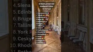 Which one is on your bucket list #MedievalEurope#HistoricCities #TravelBackInTime #EuropeBucketList