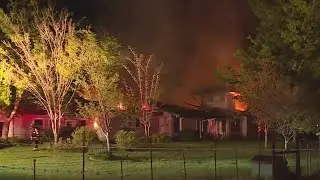 People inside a house fire in Wilton managed to escape with no injuries