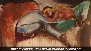 Asharam meghwal - National awarded miniature artist from Jaipur, India