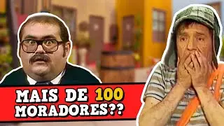 Descobrimos QUANTOS MORAM na VILA DO CHAVES!! 😲😲 CONTAMOS TUDO!!