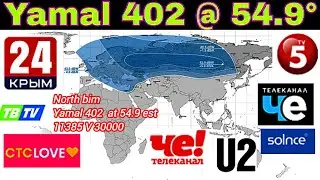 Yamal 402 & Gsat 8 at 55 est New channel list & More International Russian channel enjoy