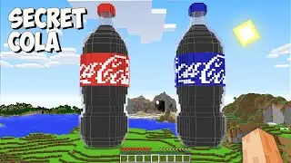 Which GIANT COLA is BETTER in Minecraft? I found NEW SECRET COLA BOTTLE!