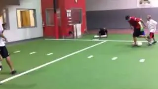 Indoor Soccer Game at Velocity Sports Performance Dublin