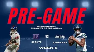 NY Giants Injury Report Thoughts & Reactions