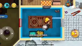 Robbery Bob: CHAPTER 5 - WINTER Level 1 , 100% iOS/Android Walkthrough