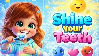 Shine Your Teeth | Kids Brushing Teeth Song | Fun Toothbrushing Music for Toddlers