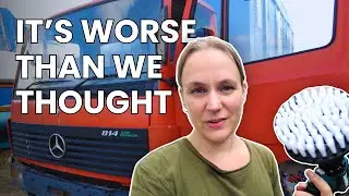 Годы грязи убраны! 🛠️ Готовим наш фургон к жизни в кемпере